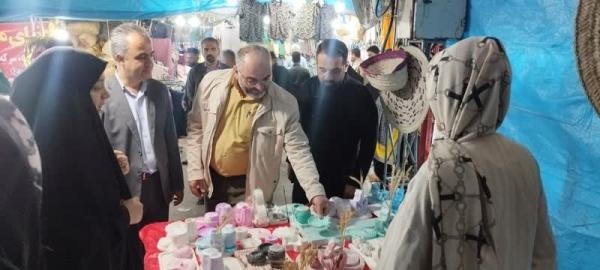 بازدید فرماندار ویژه شهرستان خرمشهر از نمایشگاه سوغات، هدایا و صنایع دستی